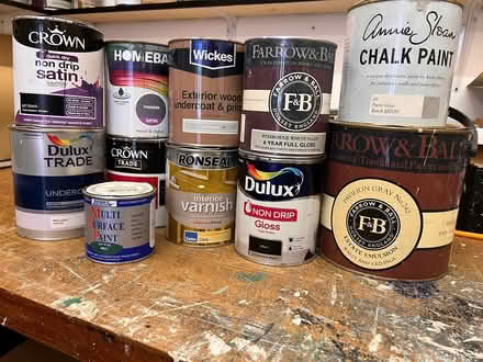 Photo of free Various paints (Gamlingay SG19) #1