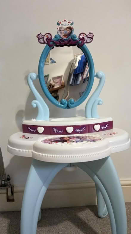 Photo of free Child's dressing up table frozen (Bedford, MK40) #1