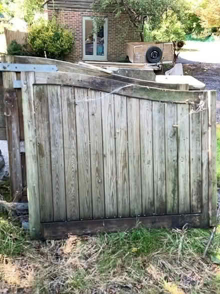 Photo of free Pair of wooden gates (Maresfield Park TN22) #2
