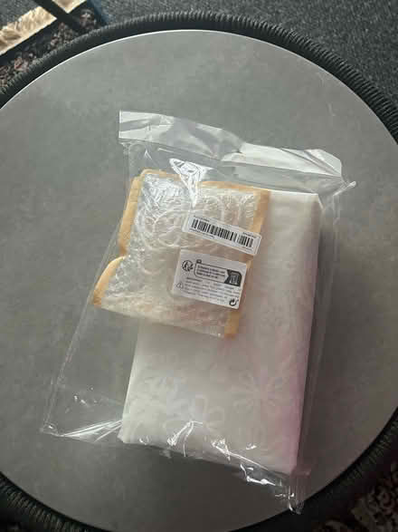 Photo of free Shower curtain with plastic hooks (E3) #2