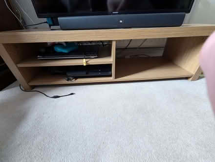Photo of free Argos "Oak Effect" TV Stand (St Agnes BS7) #2