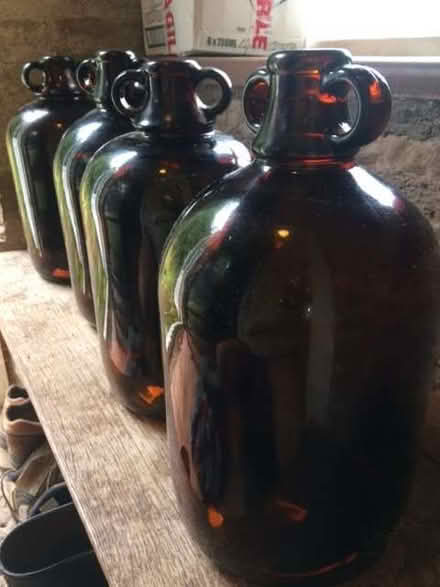 Photo of free 4x1 gallon brown demijohns (Stokegorse SY7) #1