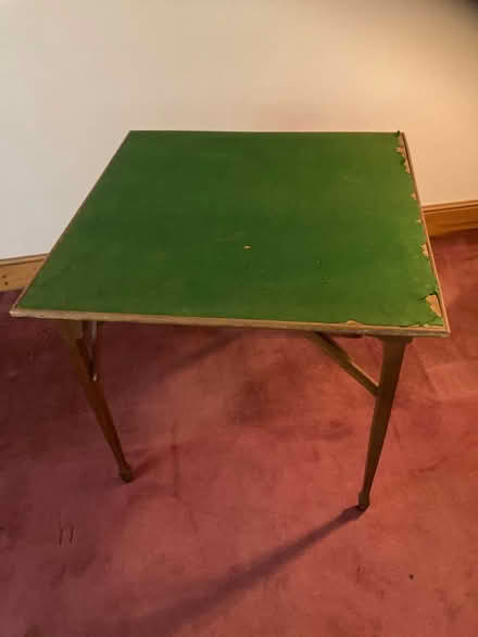 Photo of free Vintage card table (Olton B92) #2