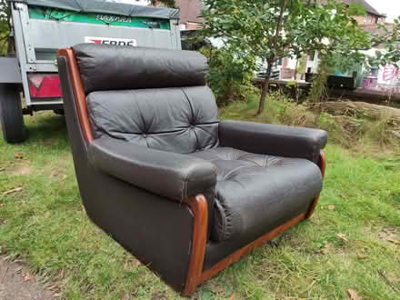 Photo of free Leather armchair (Littleover DE23)