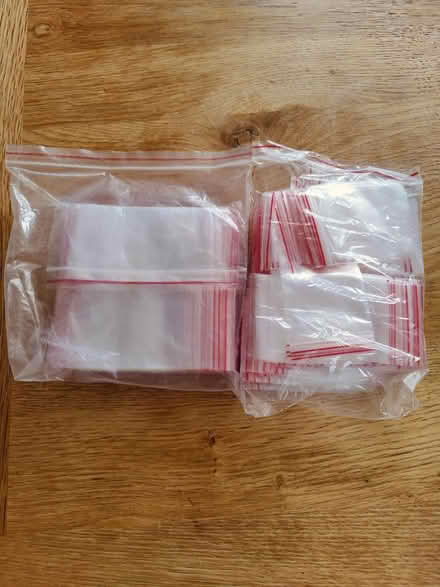 Photo of free Clear Ziplock bags (birstall LE4) #1
