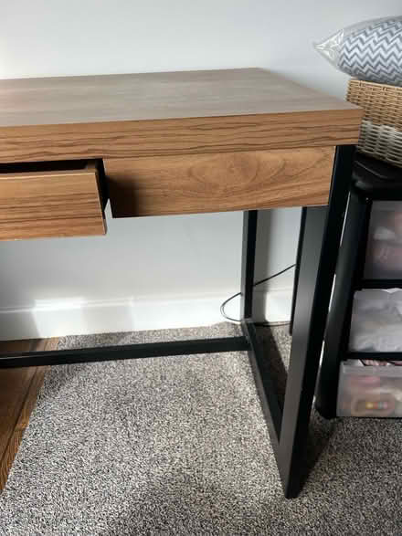 Photo of free Wooden top desk (South Cerney) #3