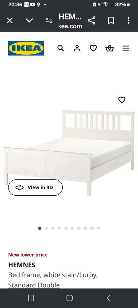 Photo of free Bed frame. No slats. (Ponders End EN3) #2