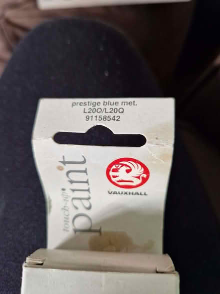 Photo of free Prestige blue Vauxhall Corsa touch up paint and lacquer (Chobham GU24) #2