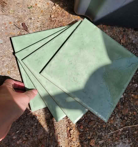 Photo of free 4 large wall tiles - Hollingdean (Lower Bevendean BN1) #1