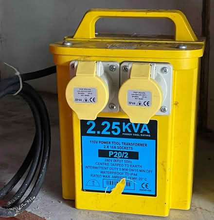 Photo of free Power tool transformer 110V (Tameside SK14) #1
