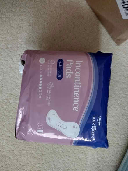 Photo of free Incontinence items (Melbourn Royston) #2