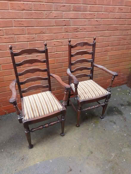 Photo of free Pair of chairs (Pendeford Wolverhampton WV9) #1