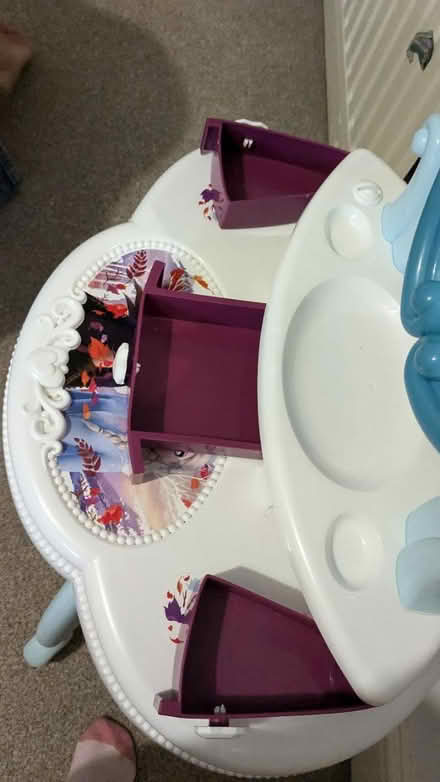 Photo of free Child's dressing up table frozen (Bedford, MK40) #3