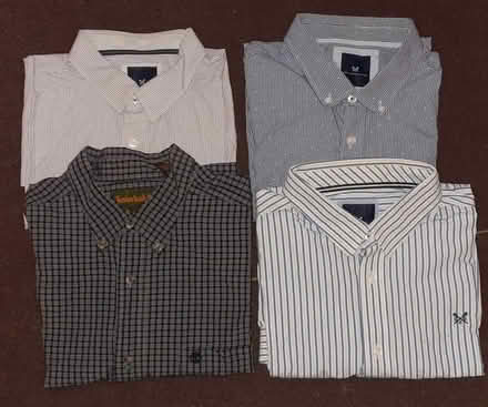 Photo of free Four mens checked and striped shirts (Headington OX3) #1