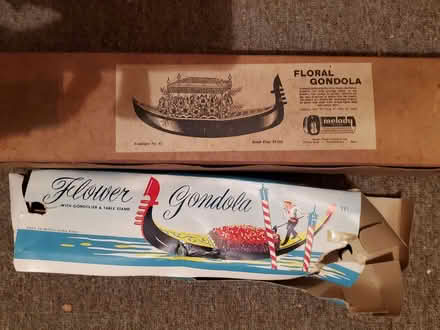 Photo of free 2 decorative boats, gondolas (NW10) #1
