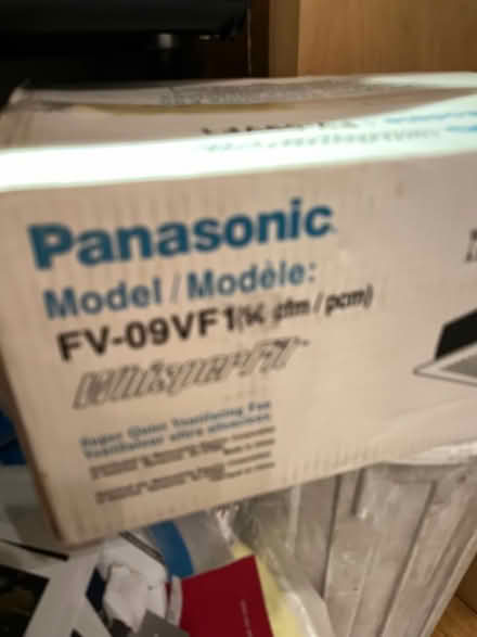Photo of free Panasonic Unused exhaust fan (Tribeca) #3