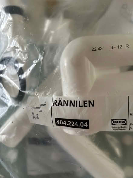 Photo of free IKEA Rannilen plumbing set (Headington Oxford) #2