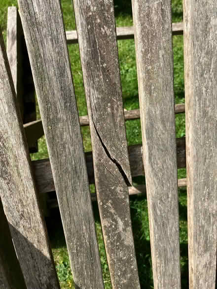 Photo of free 2 wooden sun loungers (Ruislip UB10) #4