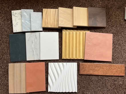 Photo of free Tile and wood samples (M21) #1