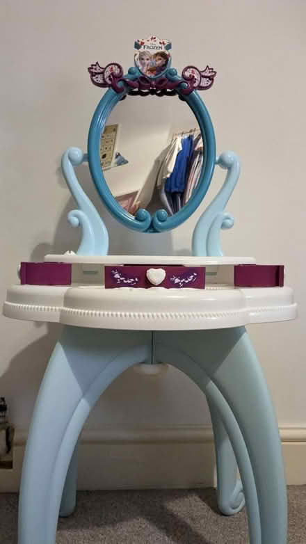 Photo of free Child's dressing up table frozen (Bedford, MK40) #2