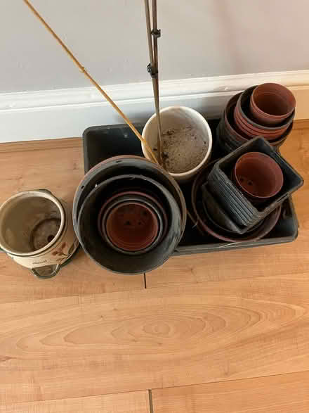 Photo of free mixed sizes of garden pots (CT9) #1