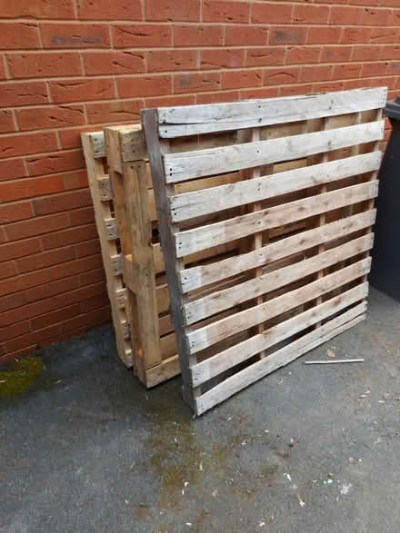 Photo of free 3 large pallets (Pendeford Wolverhampton WV9) #1