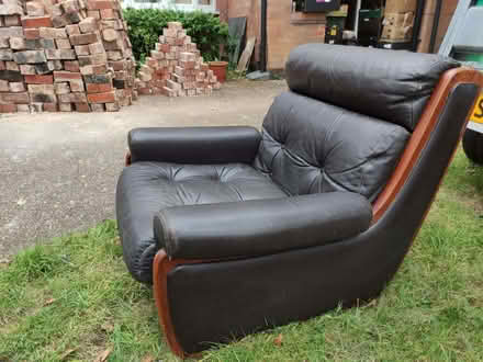 Photo of free Leather armchair (Littleover DE23)