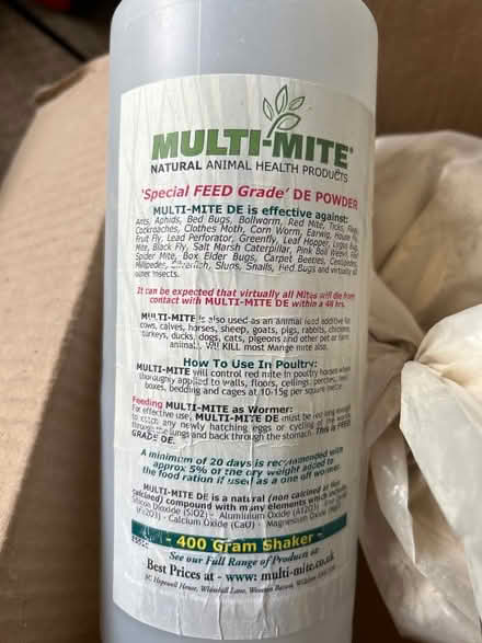 Photo of free Multi Mite Bug killer powder (CR7) #1
