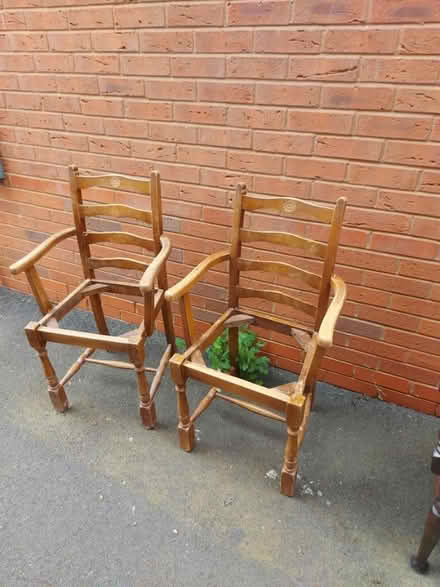 Photo of free Pair of chair frames (Pendeford Wolverhampton WV9) #1