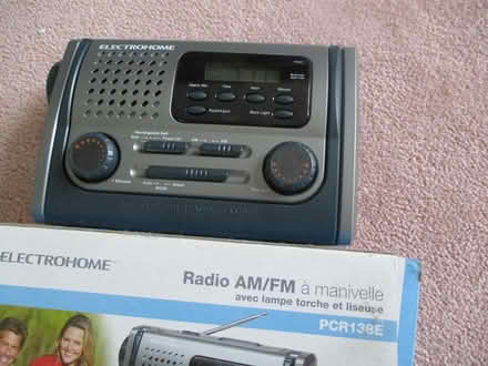 Photo of free Emergency Radio - hand-crank (West Carleton - Carp) #1