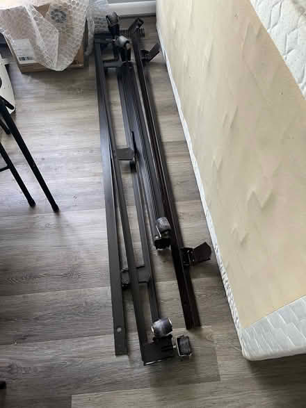 Photo of free King size bed frame (Elkridge) #1
