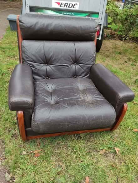 Photo of free Leather armchair (Littleover DE23)