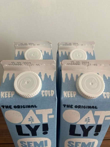 Photo of free Oatly oat milk (NW6 3LU) #2