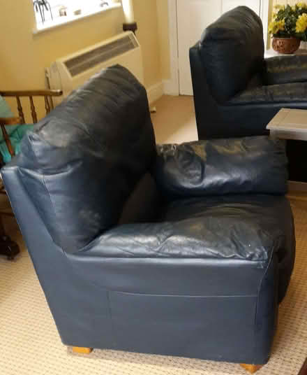 Photo of free Leather Armchairs (St Michaels TN30) #3