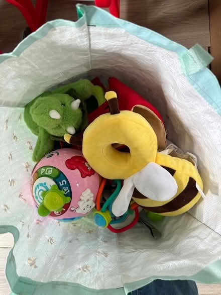 Photo of free Bag of baby toys (Keighley BD21) #1