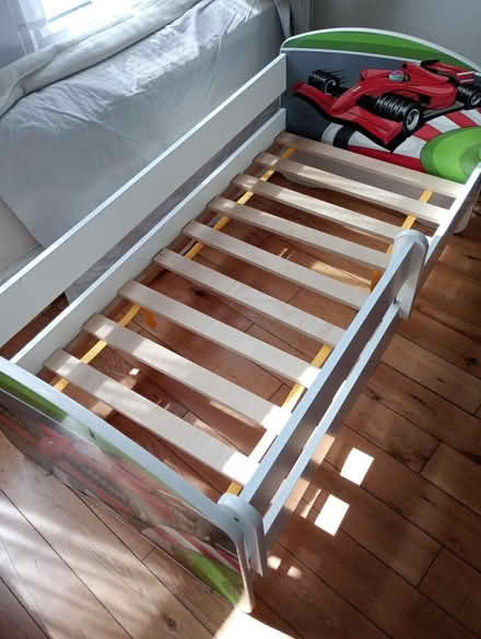 Photo of free Toddler bed with clean mattress (Sydenham) #3