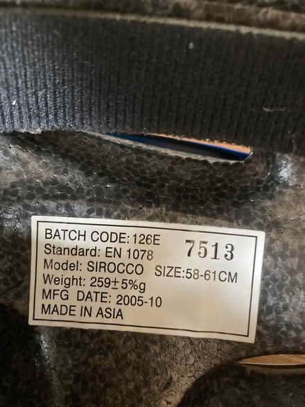 Photo of free Trax Cycle helmet (Walkley S6) #4