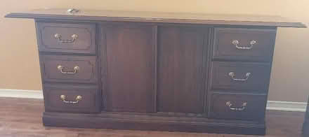 Photo of free Used Brown dresser (1) (Bridlewood-Kanata South) #1