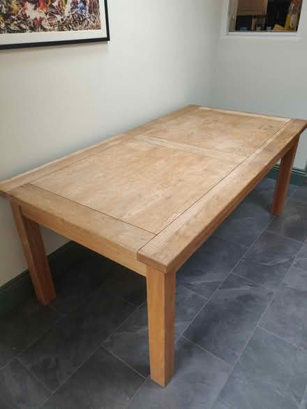 Photo of free Hardwood Dining Table - extendable (Hornsey N8) #2