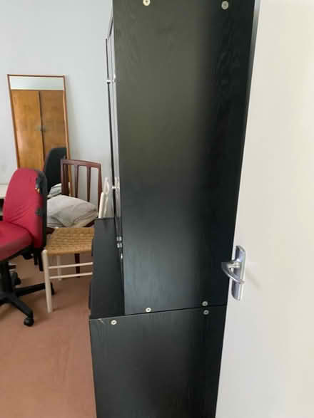 Photo of free Black bookcase above hanging files (Chesham Bois, HP6) #3