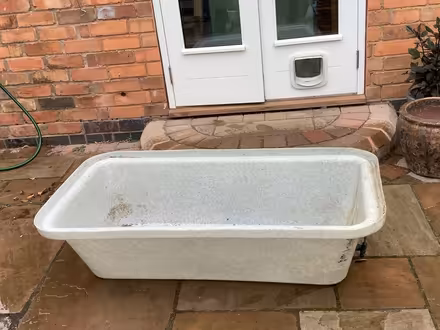 Photo of free Very large plastic dog bath (Loughborough LE11) #1