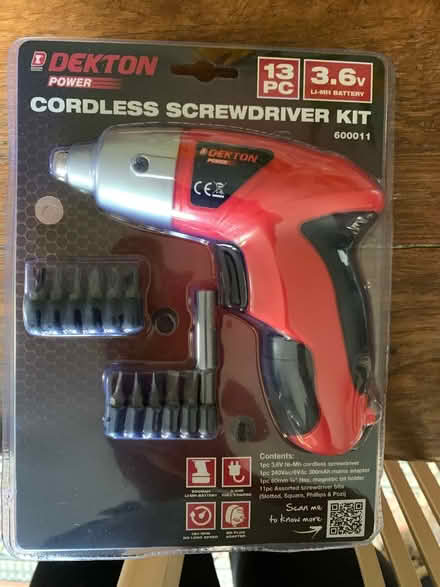 Photo of free Cordless screwdriver (W4) #1