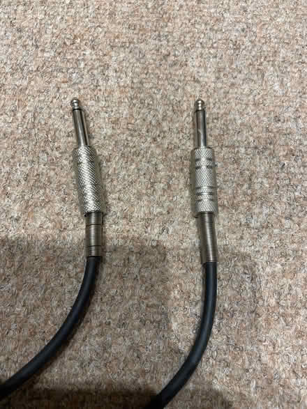 Photo of free 6 metre Audio/ guitar Cables (Spares or repairs). (Fulham SW6) #2