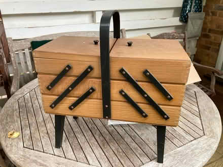 Photo of free Wooden expandable sewing box (Little Kingshill HP16) #1