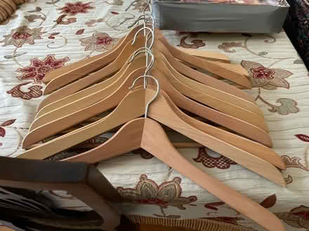 Photo of free Wood and plastic hangers (S11 Carter Knowle) #2