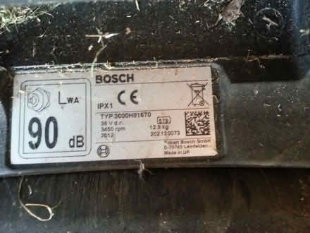 Photo of free Bosch grass collector attachment (IP5) #2