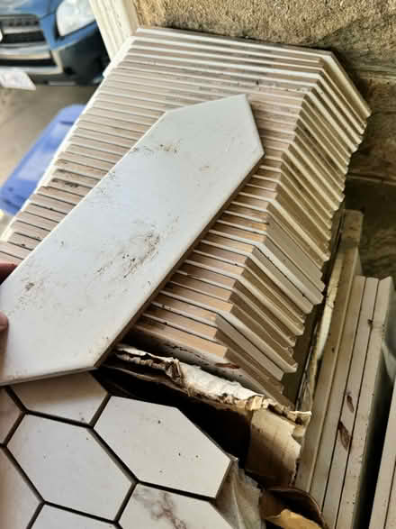 Photo of free Tile leftovers (Woodridge) #3