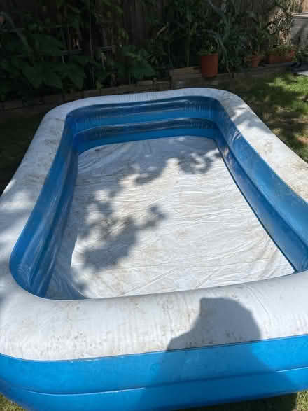 Photo of free Blow up paddling pool (CR7) #2