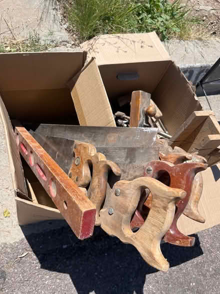 Photo of free Antique Tools and Saws (Tramway/Copper) #1
