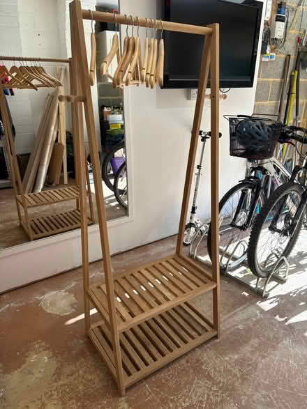 Photo of free Freestanding wardrobe / rail (Weybridge, KT13) #1